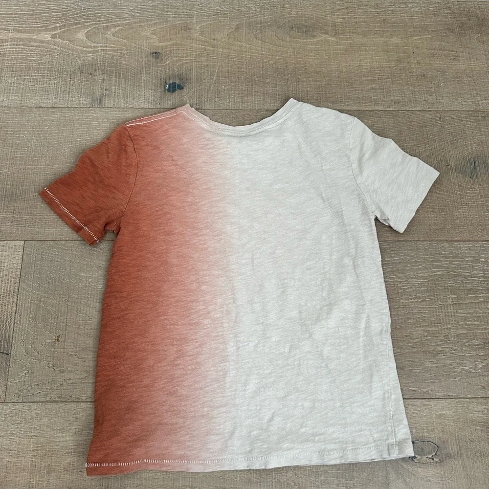 GAP Kids Gradient Tee - Cream and Brown